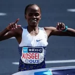 Kosgei smashes Tokyo Marathon course record
